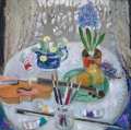 Still life with hyacinth and primroses